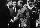 Ho Chi Minh and Georges Bidault